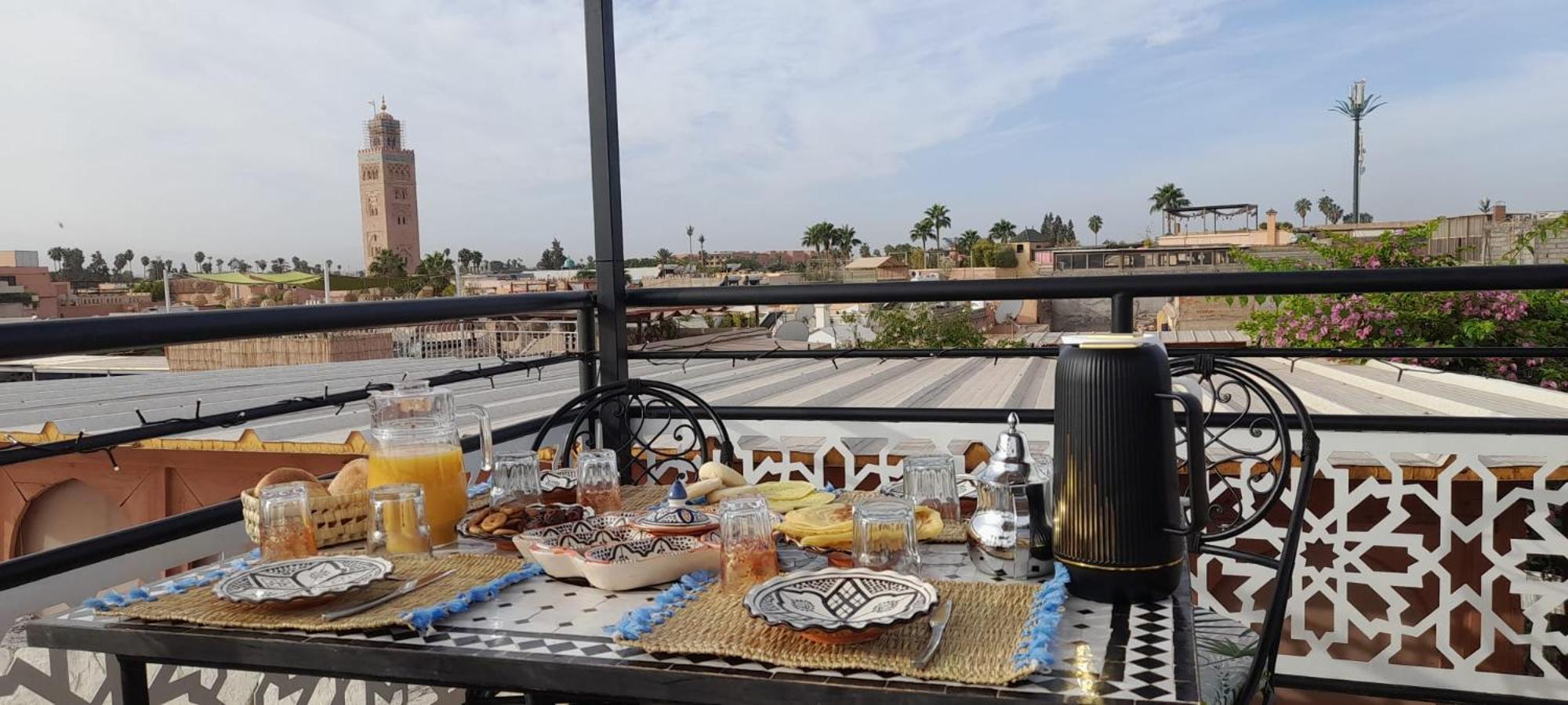 Riad & Spa Sous Le Soleil Chez Jerome Et Pamela Ch Zen Marakéš Exteriér fotografie